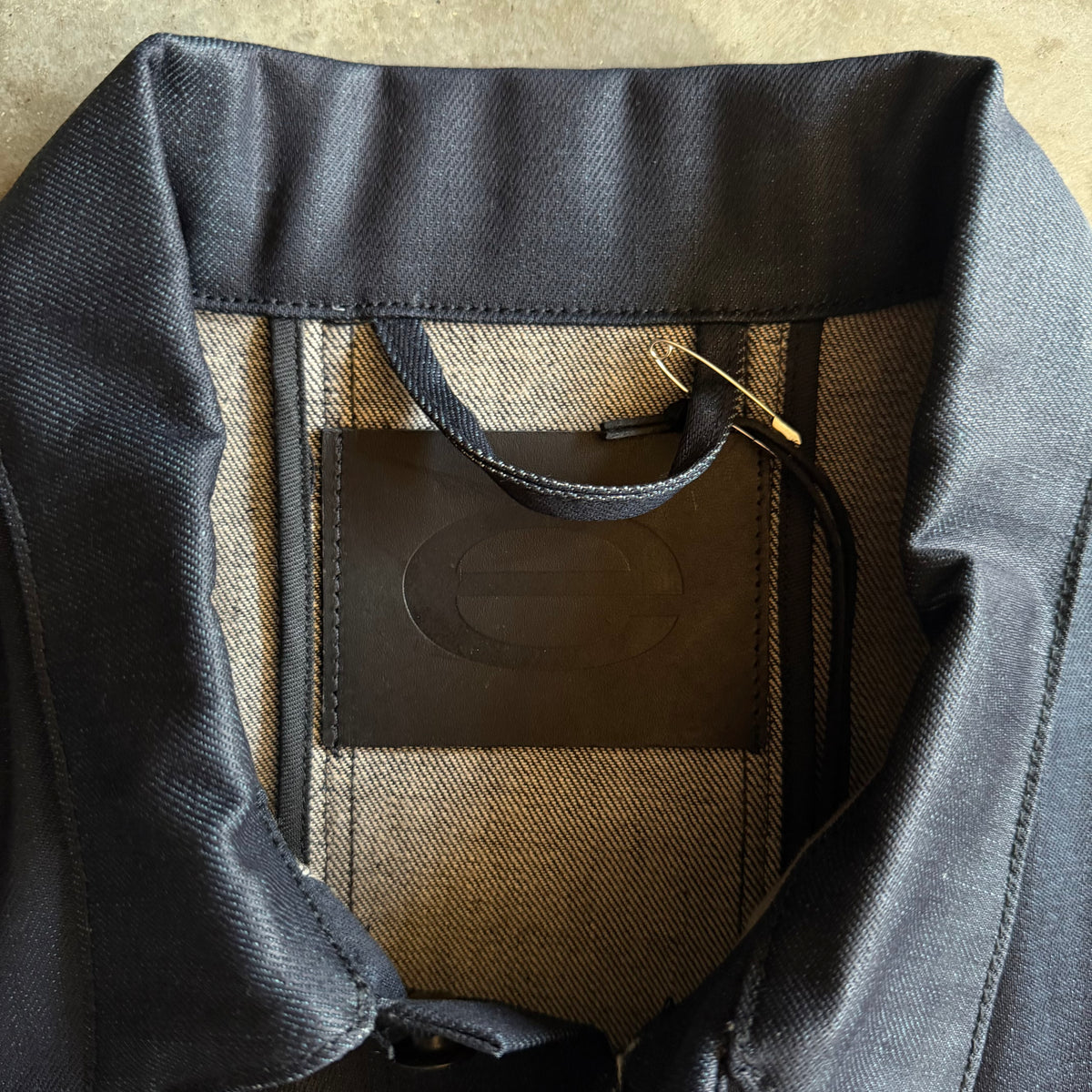 eforenything - Waxed Type E Denim Jacket (Black)