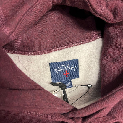 Noah Jolly Rodger Chest Logo Hoodie (Maroon)