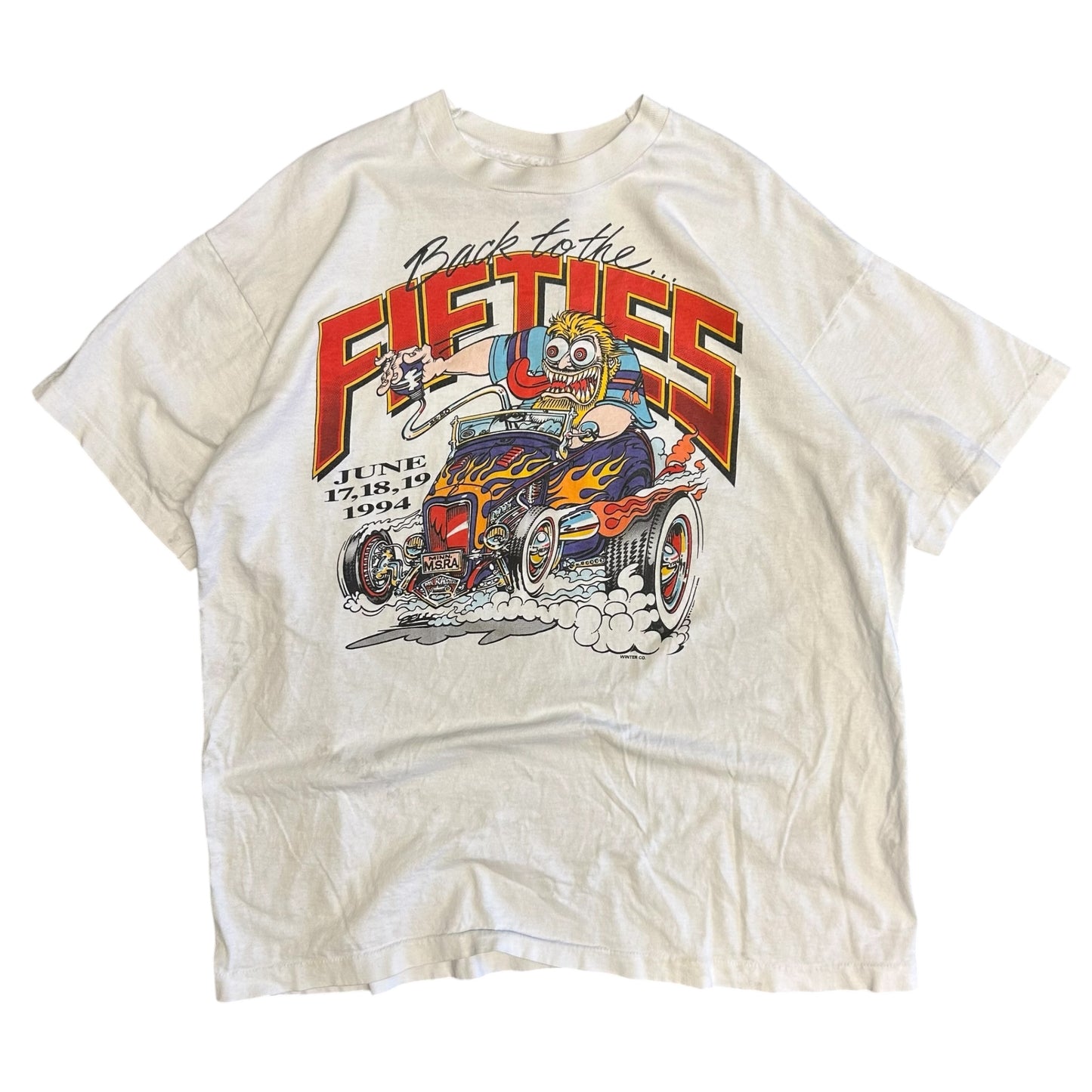 Vintage Back To The Fifties Graphic Tee