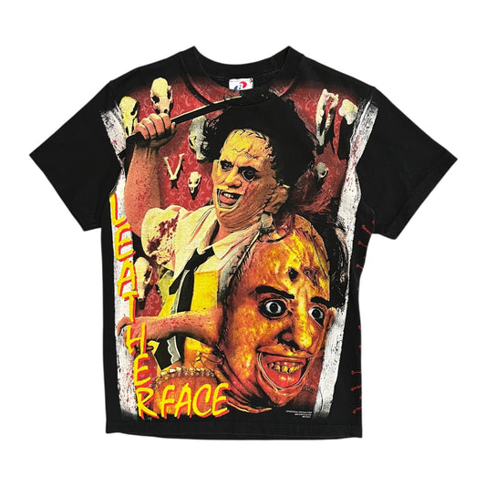 Backstock Co. Leather Face AOP Tee