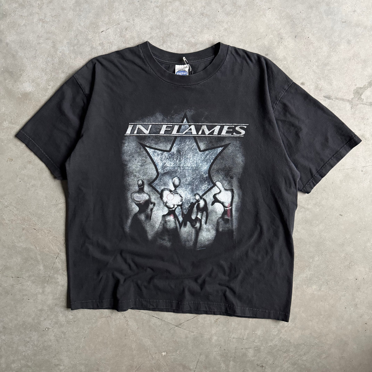 Vintage In Flames ‘Reroute to Remain’ Metal Band T Shirt