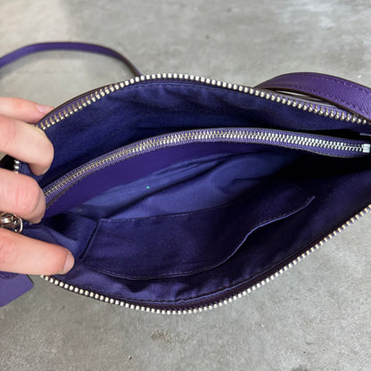Coach Peyton Signature Crossbody Crossbody Purple