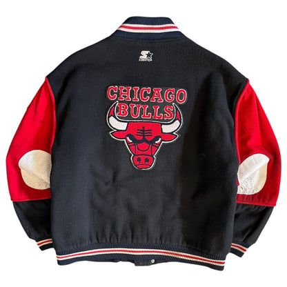 Vintage Starter Chicago Bulls Wool Varsity Jacket