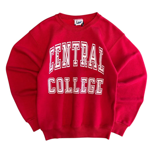 Vintage Central College Spell Out Sweatshirt