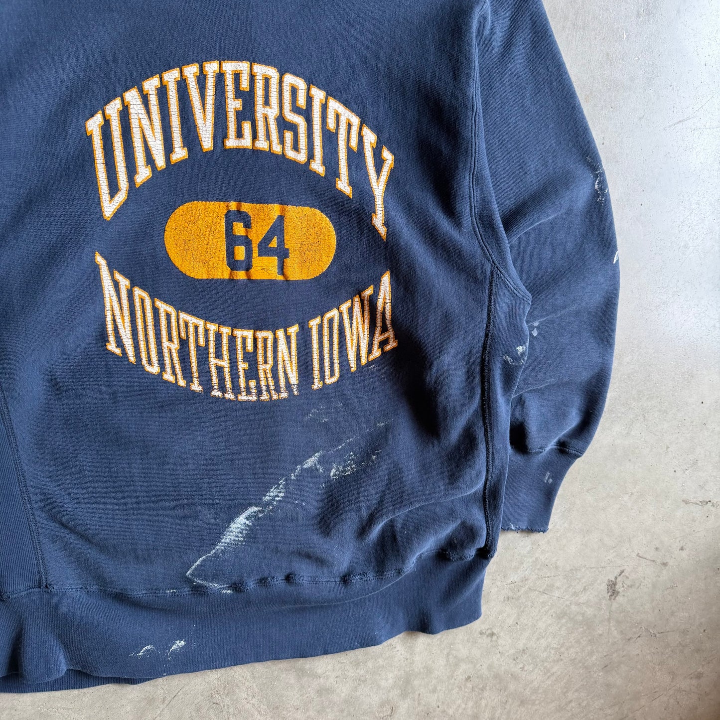 Vintage Champion Reverse Weave UNI Paint Splatter Sweatshirt
