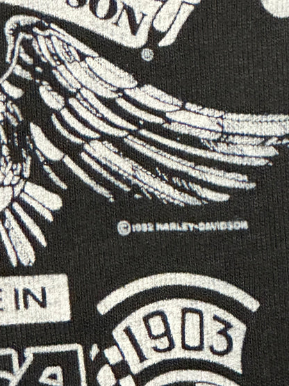 Women’s 80’s Harley Davidson Black Lace Tank