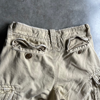 Y2K American Eagle Tan Cargo Shorts