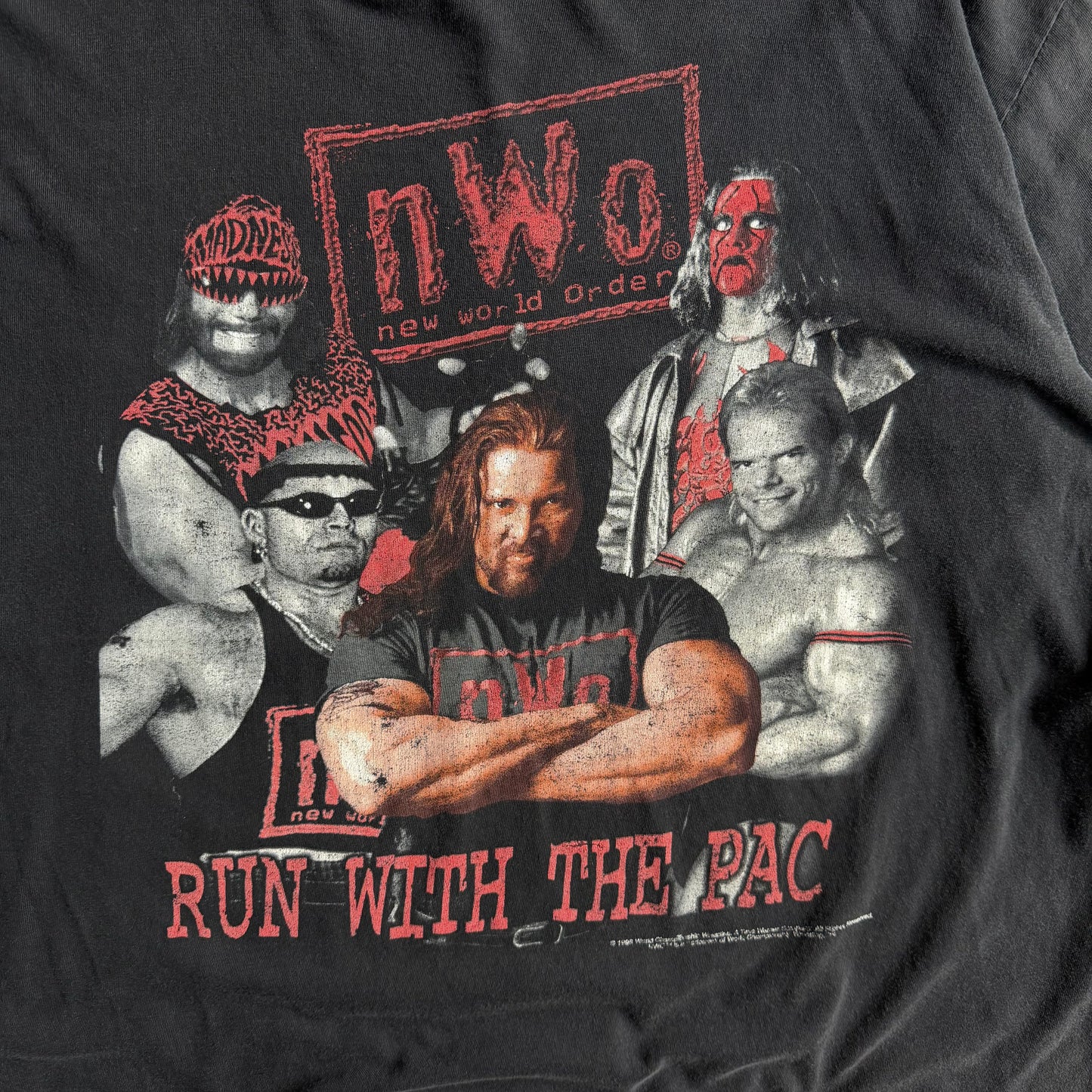 Vintage N.W.O. “Run With The PAC” Wrestling Tee