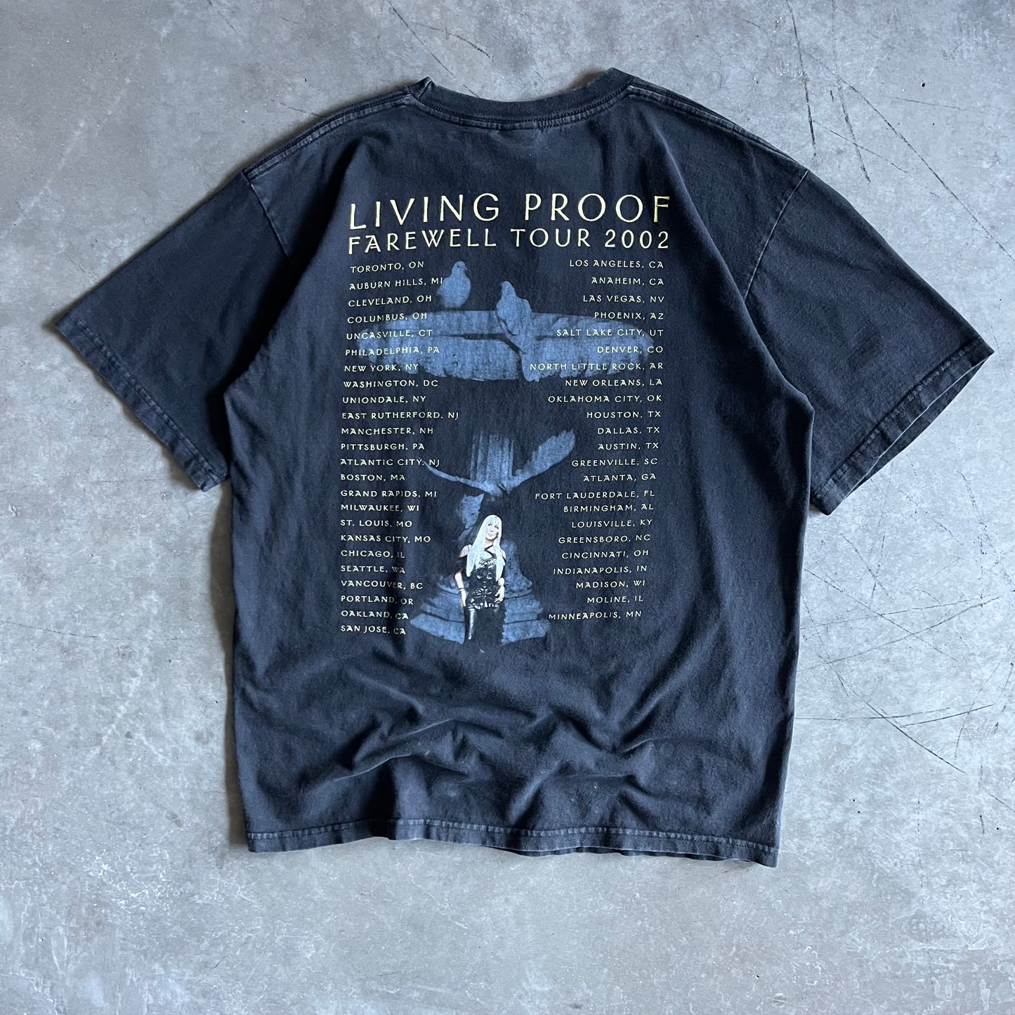 Y2K 2004 Cher Farewell Tour Tee