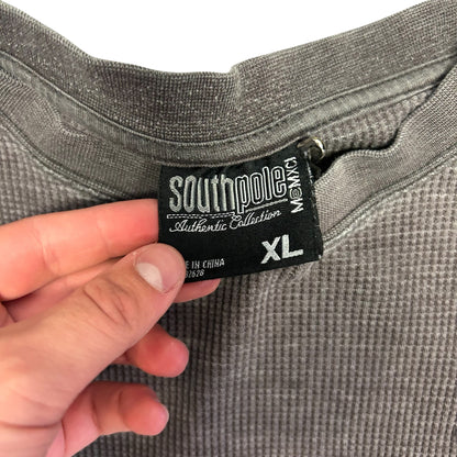 Vintage Southpole Chocolate Thermal Longsleeve