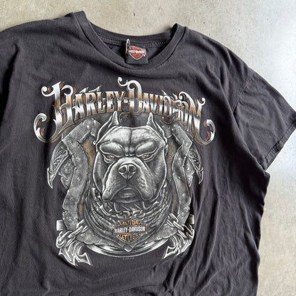 Y2K Harley Davidson “On Guard Dog” Graphic Tee