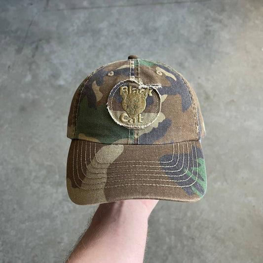 Vintage ‘47 Brand Black Cat Camo Hat