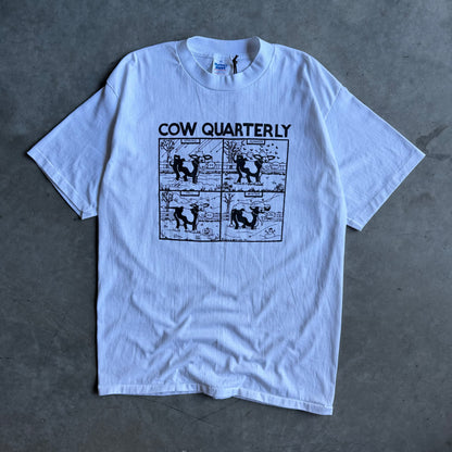 Vintage Cow Quarterly Cow Sound Comedy Tee
