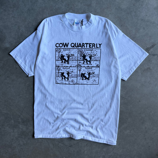 Vintage Cow Quarterly Cow Sound Comedy Tee