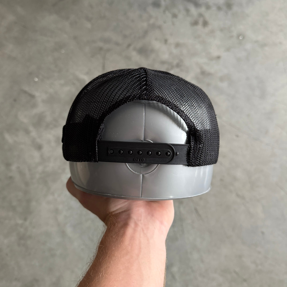 Goldeneye Spell-Out Logo Side Patch Trucker Hat