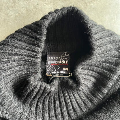 Y2K South Pole Striped Knit Sweater