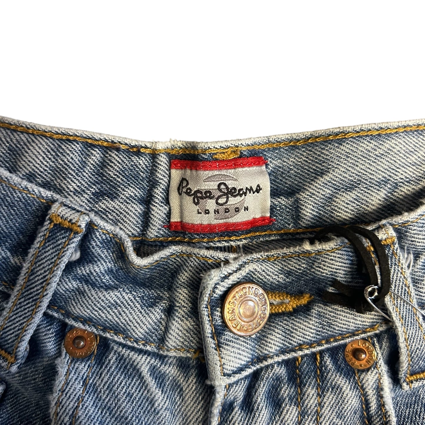 Vintage Women’s Pepe Embroidered Jeans