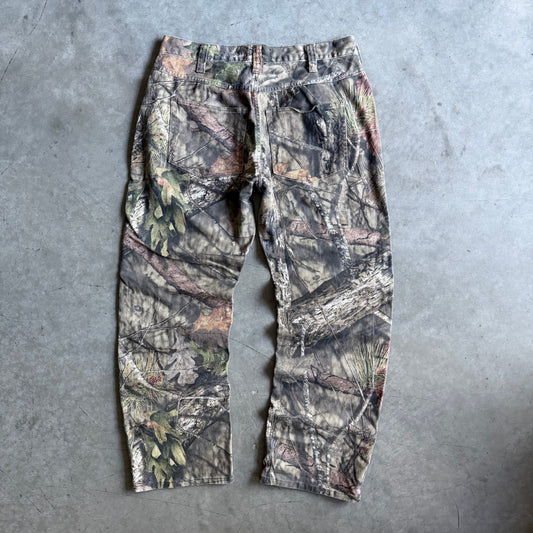 Y2K Straight Leg Mossy Oak Camo Pants