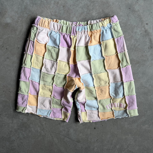 Supreme SS22 Reverse Patchwork Shorts Multicolor