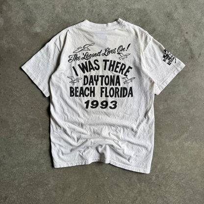 Vintage “If You Wanna Race..” Daytona Beach Tee