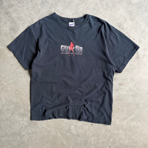 Vintage City Of Sin Casino Lewd Server Tee