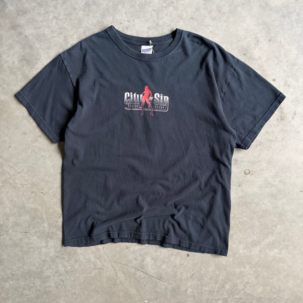 Vintage City Of Sin Casino Lewd Server Tee