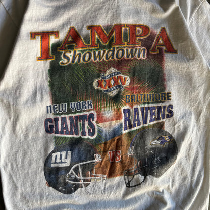NFL Super Bowl XXXV Giants vs Ravens T Shirt