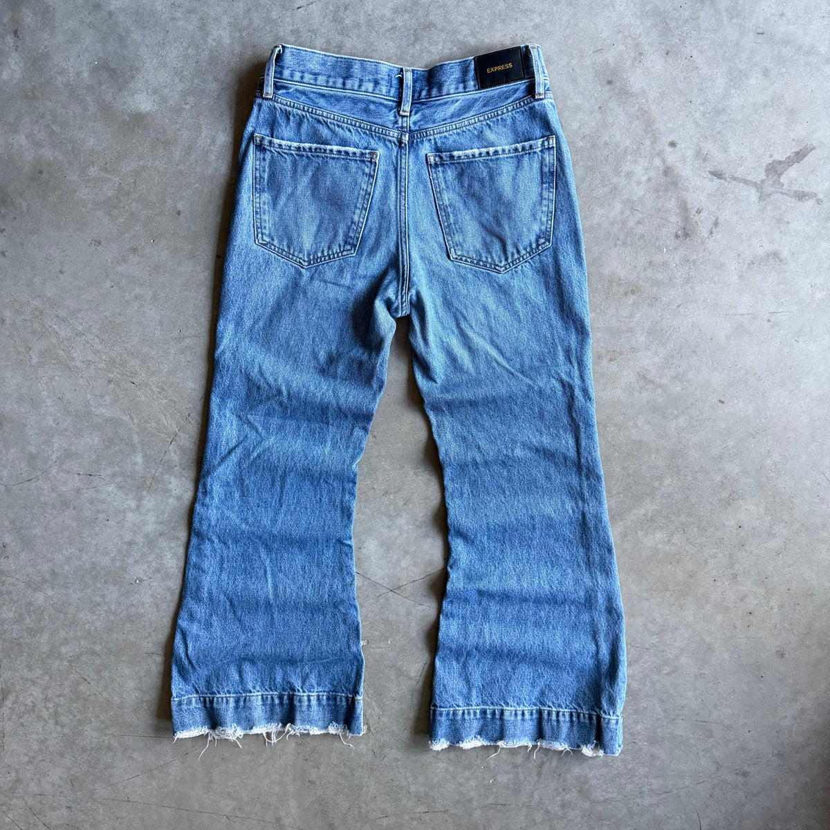 Y2K Women’s Express Flared Blue Jeans