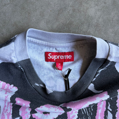 Supreme SS26 Misfits Black & Pink AOP Tee