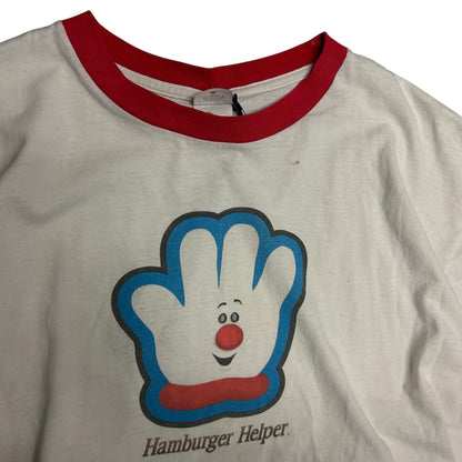 Y2K Hamburger Helper Logo Ringer Tee