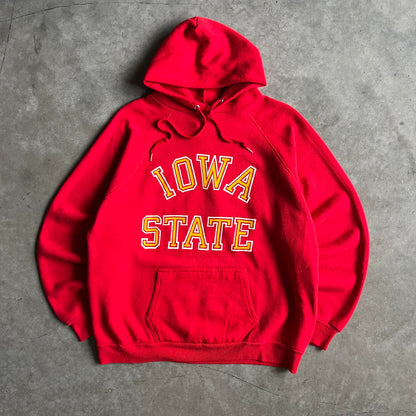 Vintage Iowa State Yellow & White Raglan Spell Out Sweatshirt