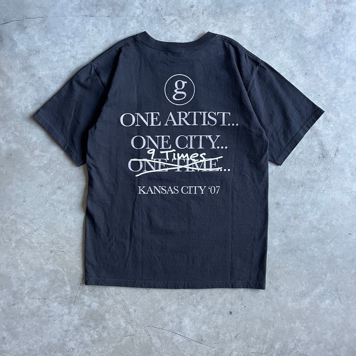 Vintage Garth Brooks Kansas City ‘07 Tour Tee