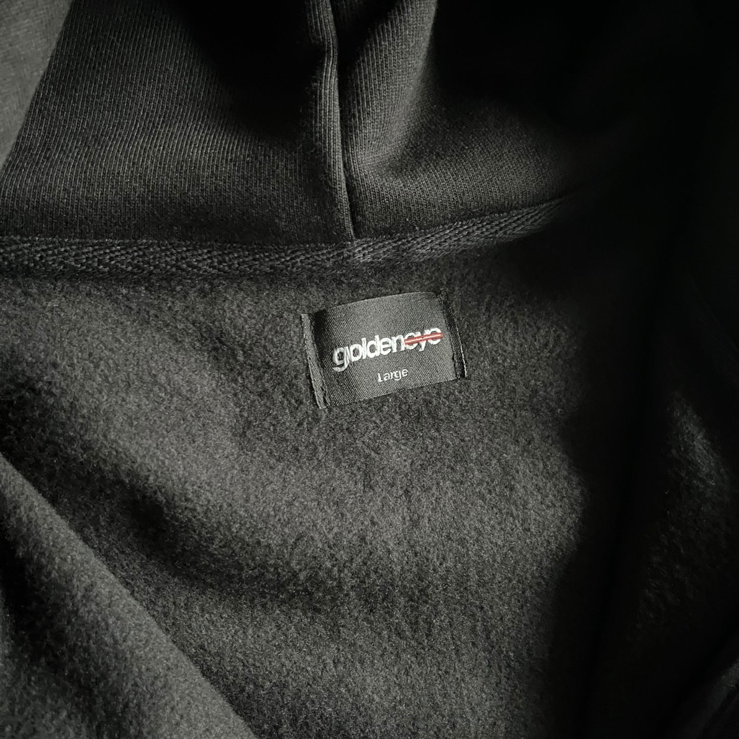 Goldeneye ‘GE Star’ Zip Up Hoodie (Black)