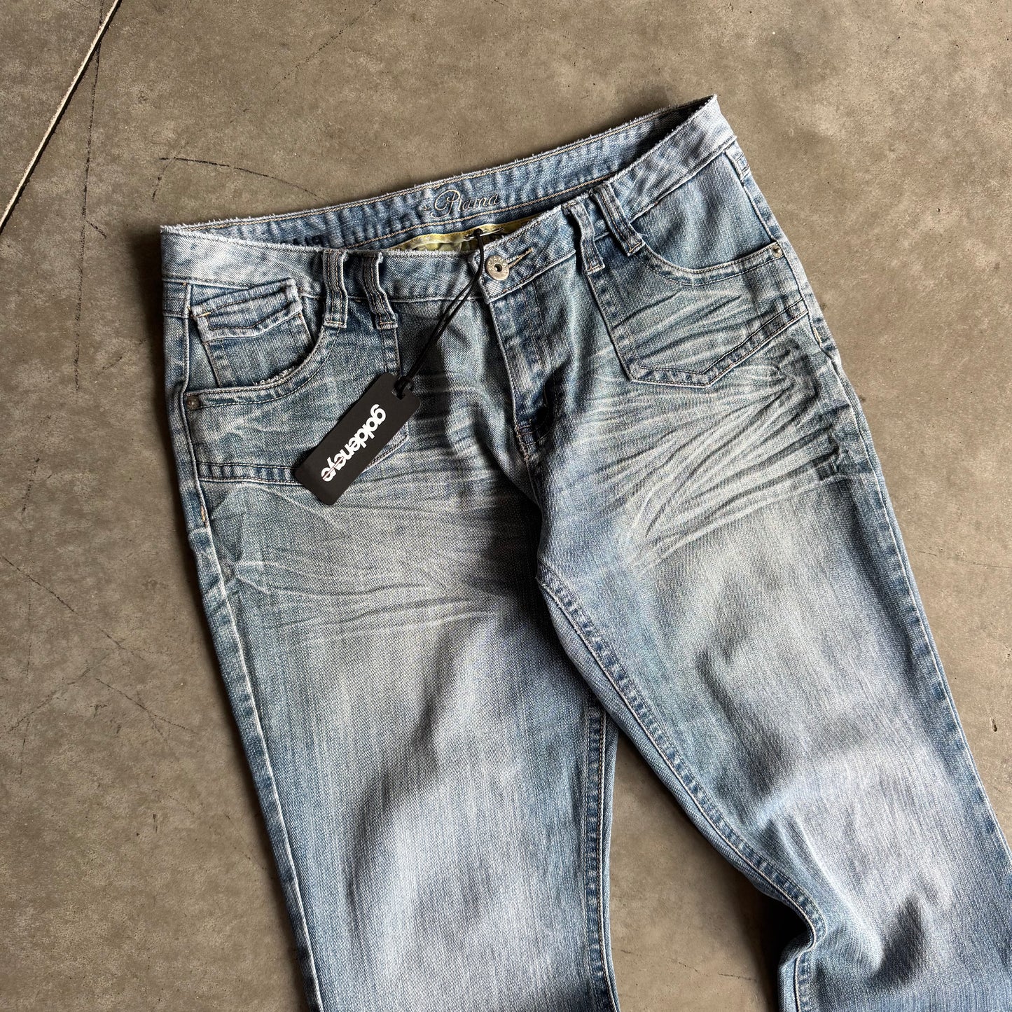 Women’s Y2K Piama Low Rise Flare Jeans