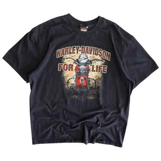 Y2K Harley Davidson For Life Chariton Tee