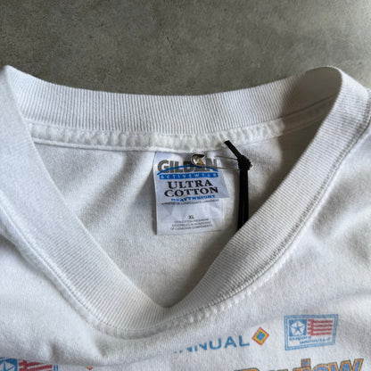Vintage 12th Annual Mopars On Review ValAir Car Show Tee