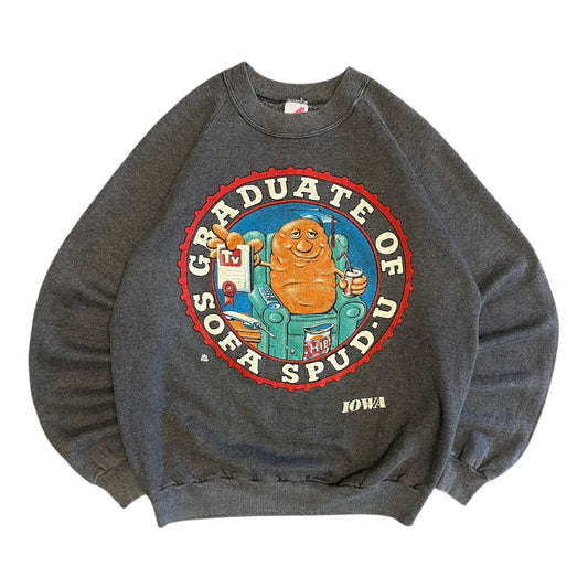 Vintage Graduate Of Sofa Spud-U Sweatshirt