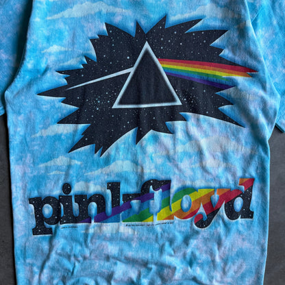 Vintage ‘94 Pink Floyd Dark Side Tie Dye T Shirt