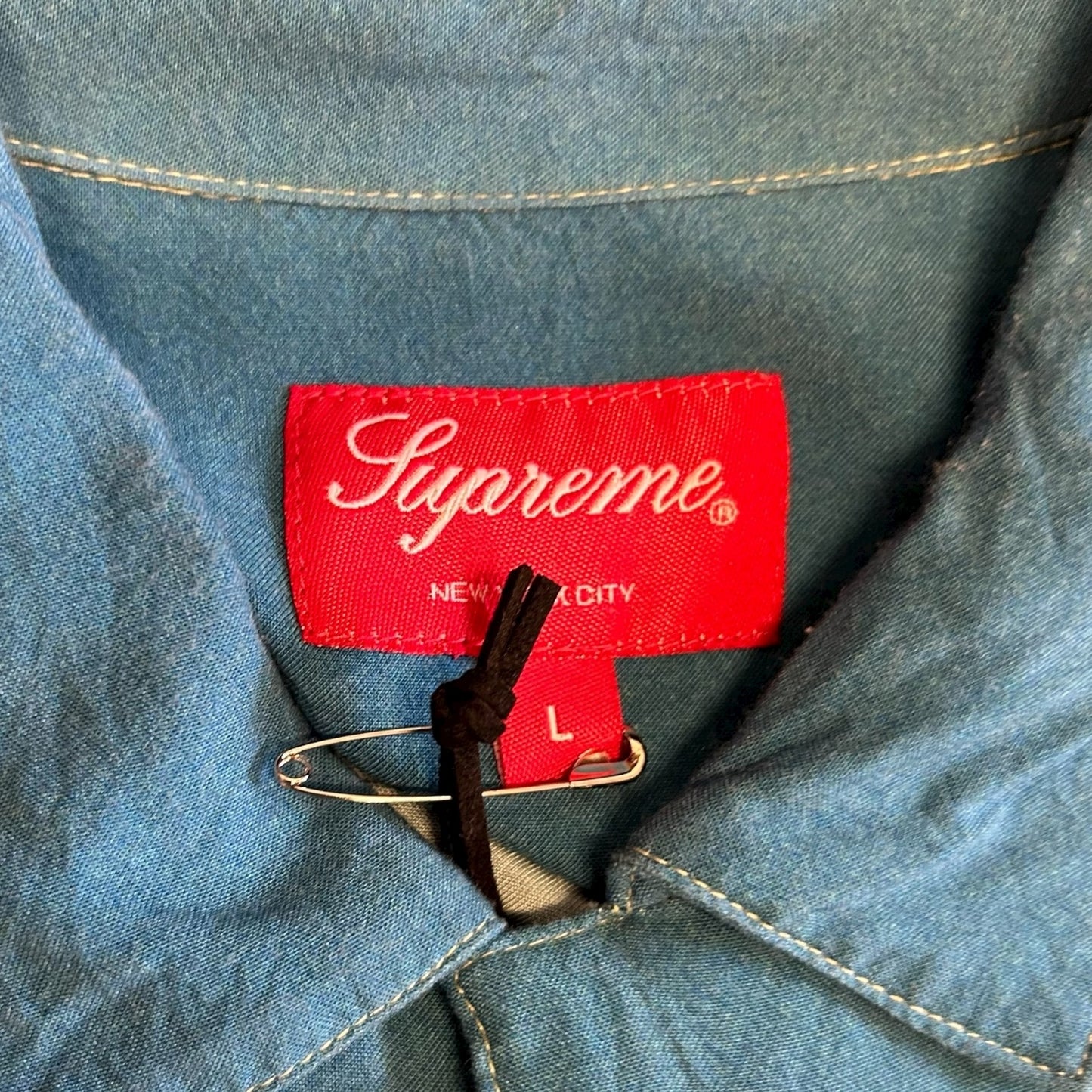 SS20 Supreme Blow Back Rayon Shirt