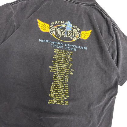 Styx Reo Speedwagon Northern Exposure Tour Tee