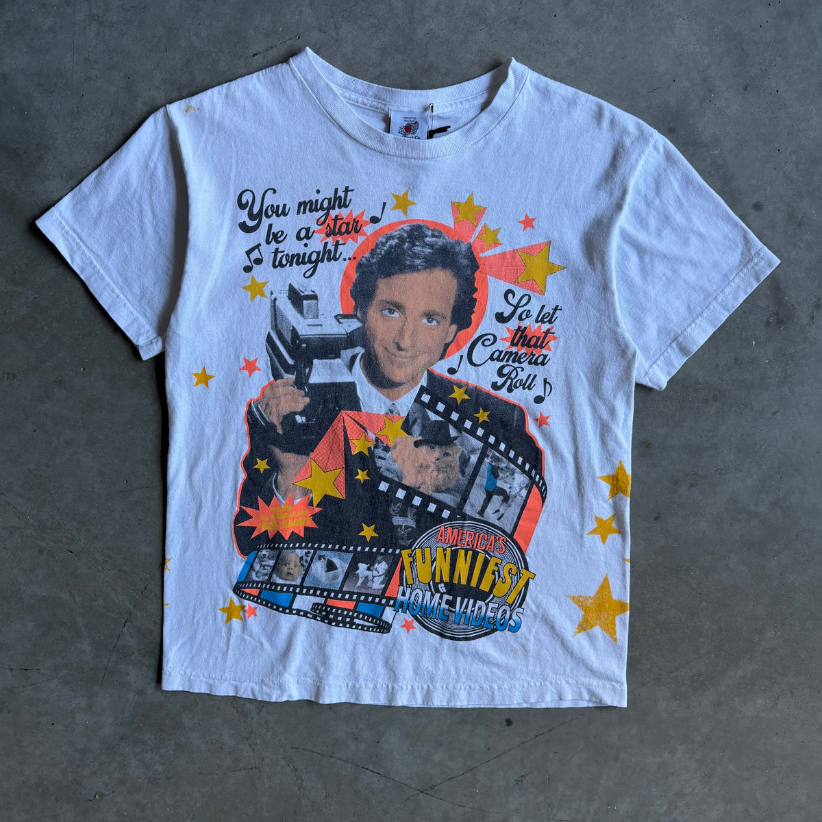 Backstock Co AFHV Bob Saget Big Dual Graphics Tee