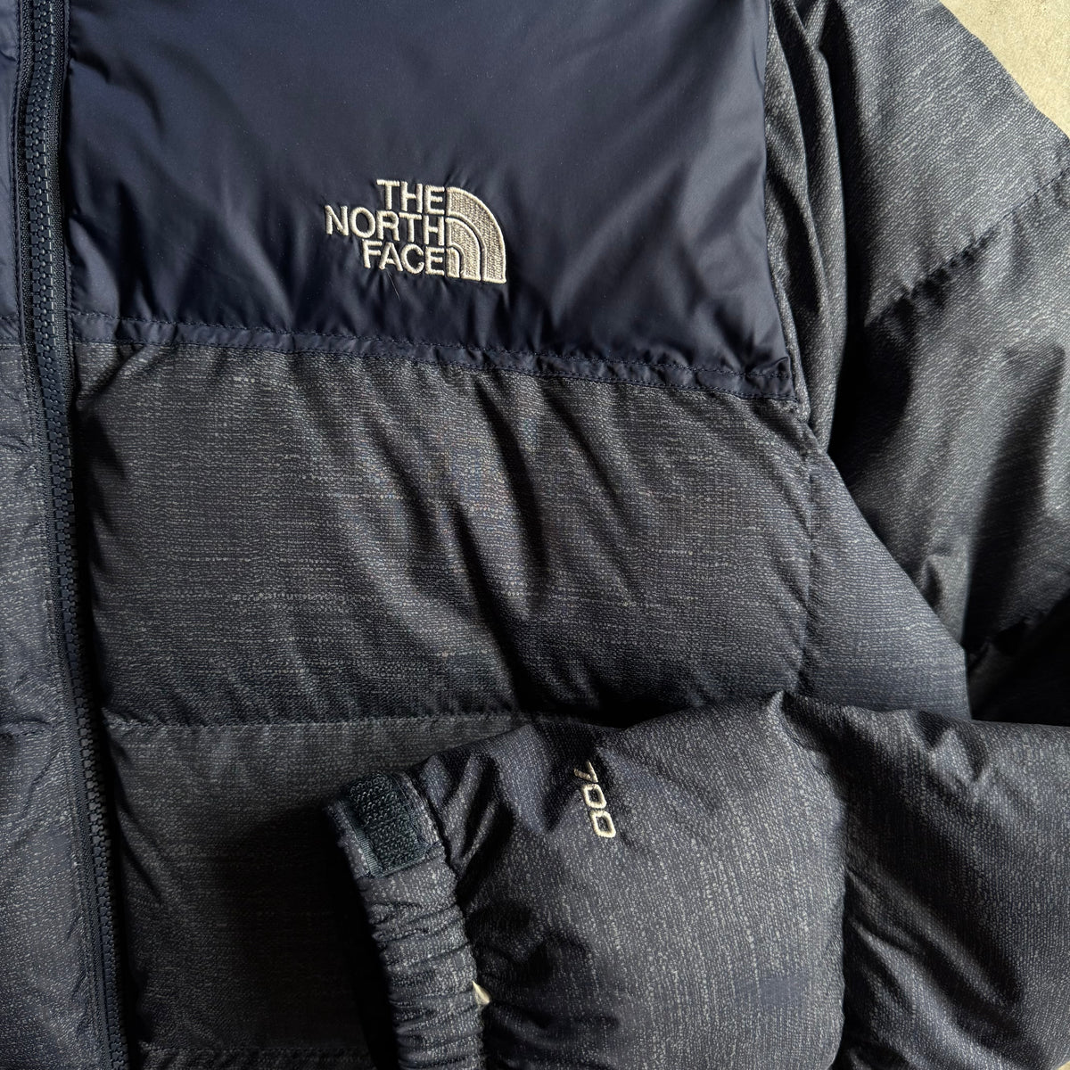 Vintage The North Face Nuptse 700 Down Blue Puffer Jacket