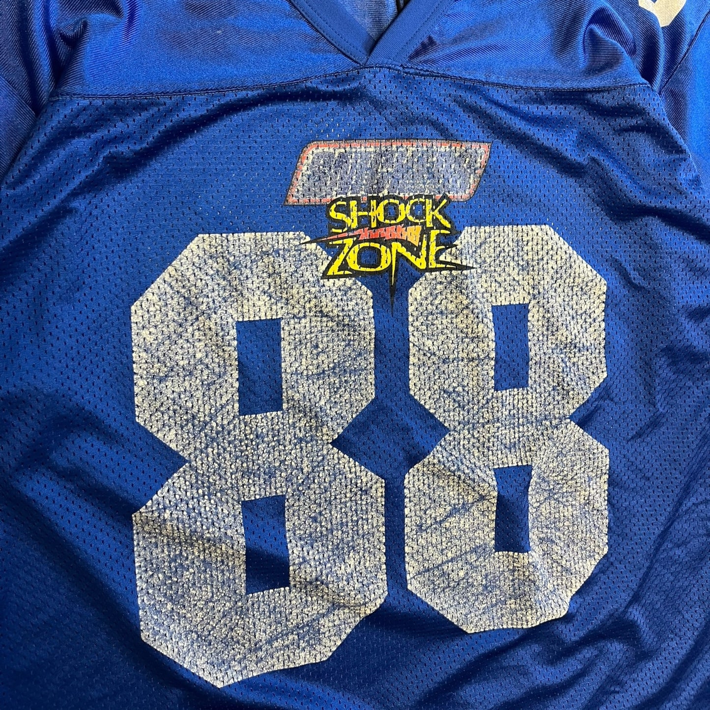 Vintage 90's Snickers Shock Zone #88 Football jersey