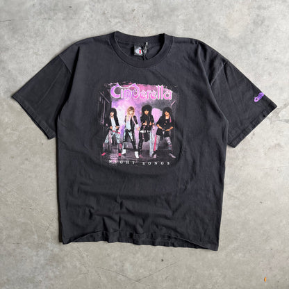 Vintage Cinderella ‘Night Songs’ I Need A Shot Of Gasoline T Shirt