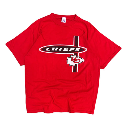 Vintage Kansas City Chiefs Oval Stripe Tee