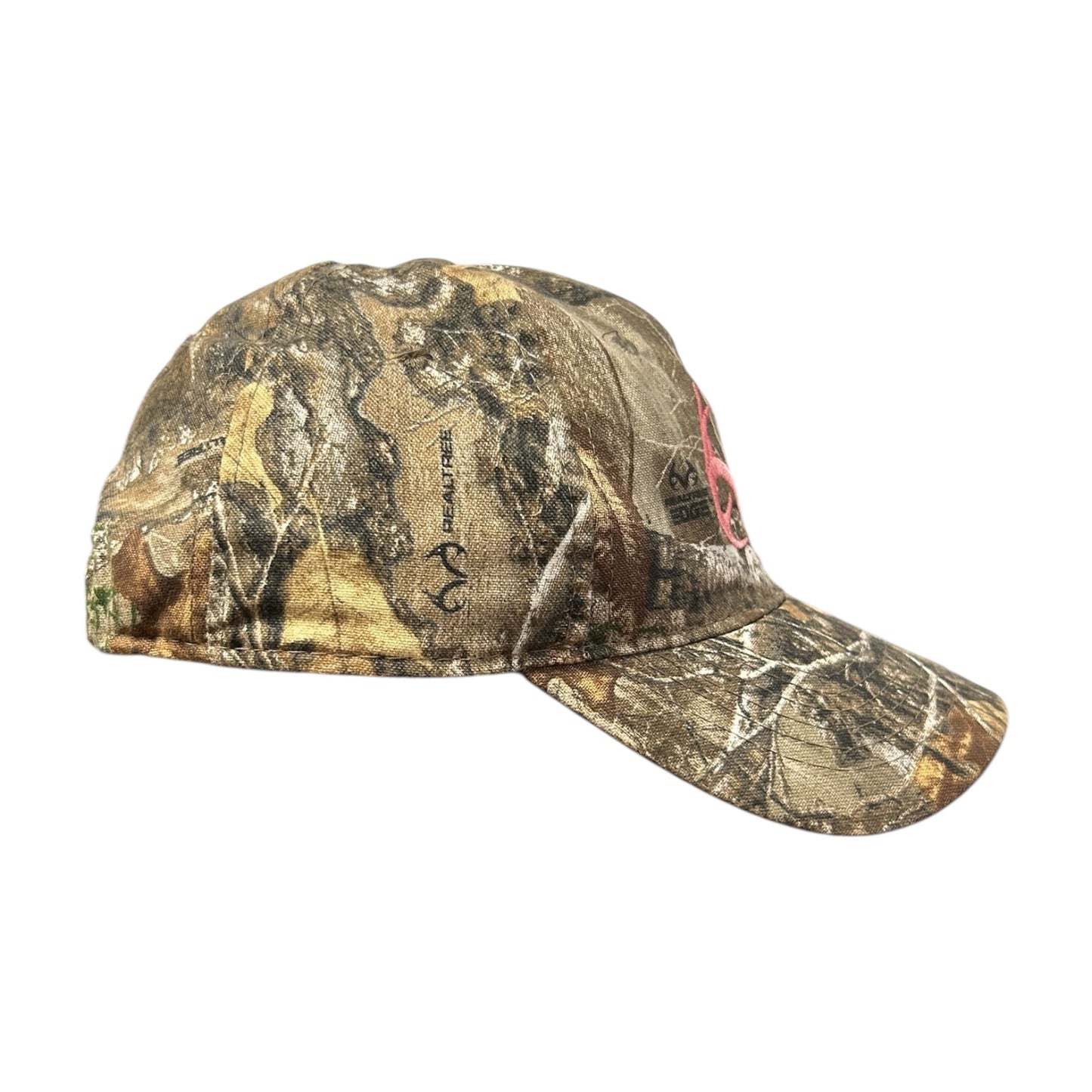 Vintage ReelTree Camo Pink Logo Cap
