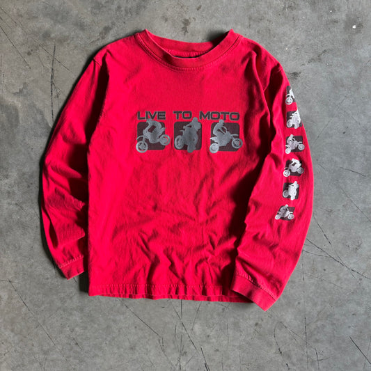 Y2K Sonoma “Live To Moto” Motor-Cross Longsleeve