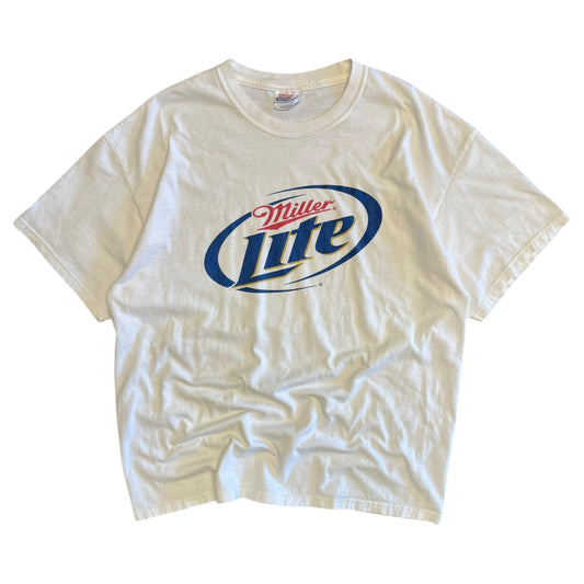 Vintage Miller Lite Big Logo Tee