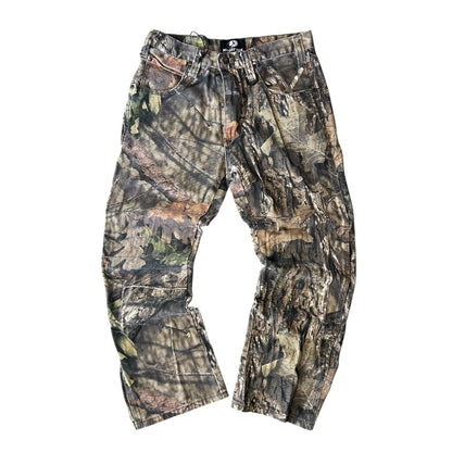 Y2K Mossy Oak Straight Leg Camo Pants