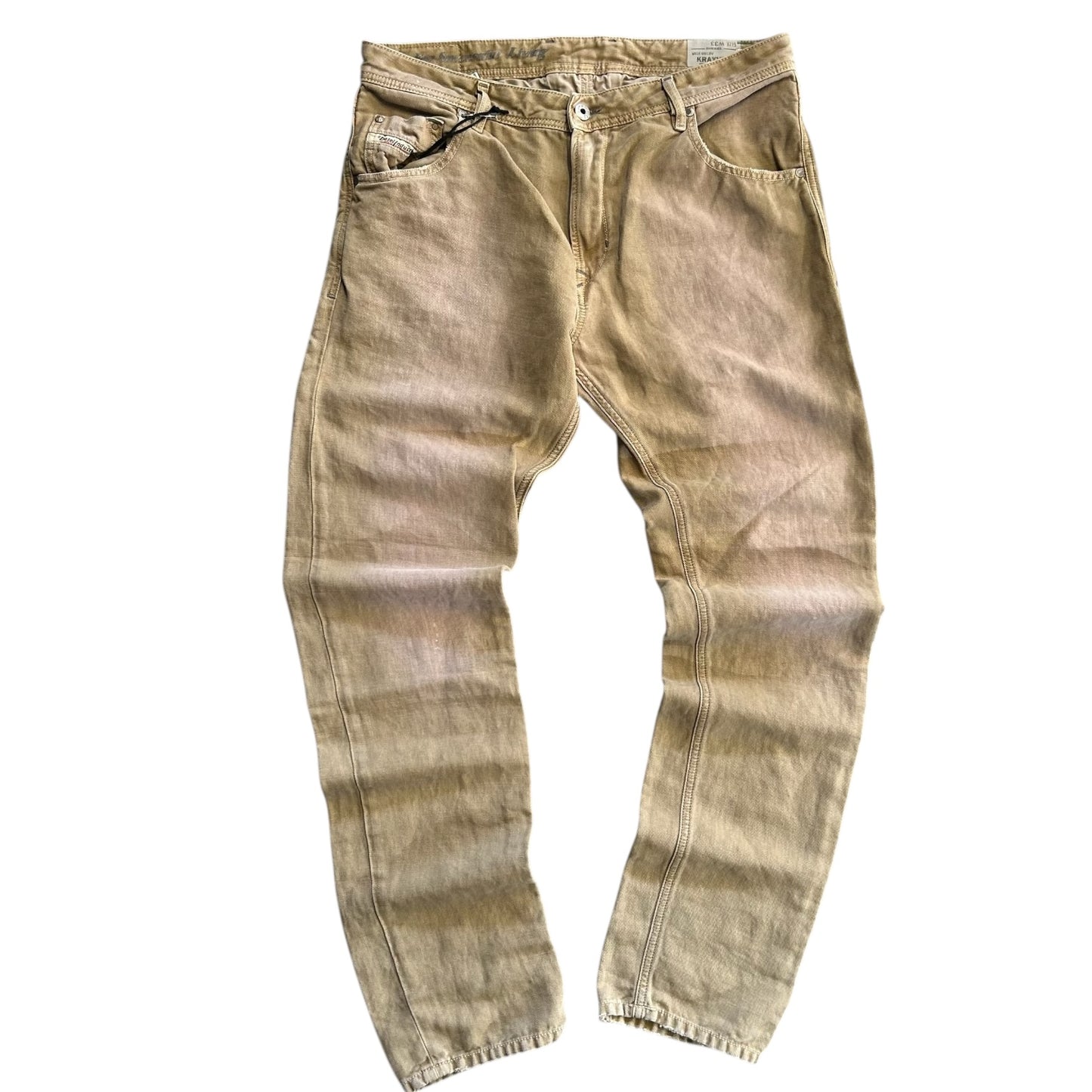 Y2K Diesel ‘Krayver’ Regular Slim Washed Khaki Pants